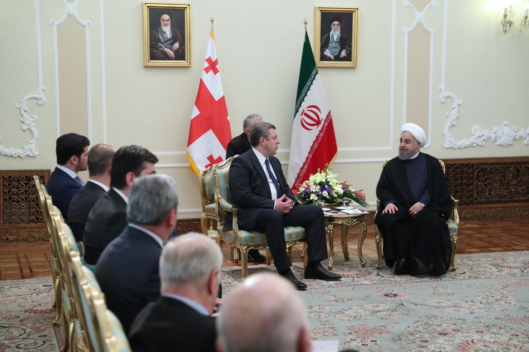 حضور نخست وزیر گرجستان در تهران